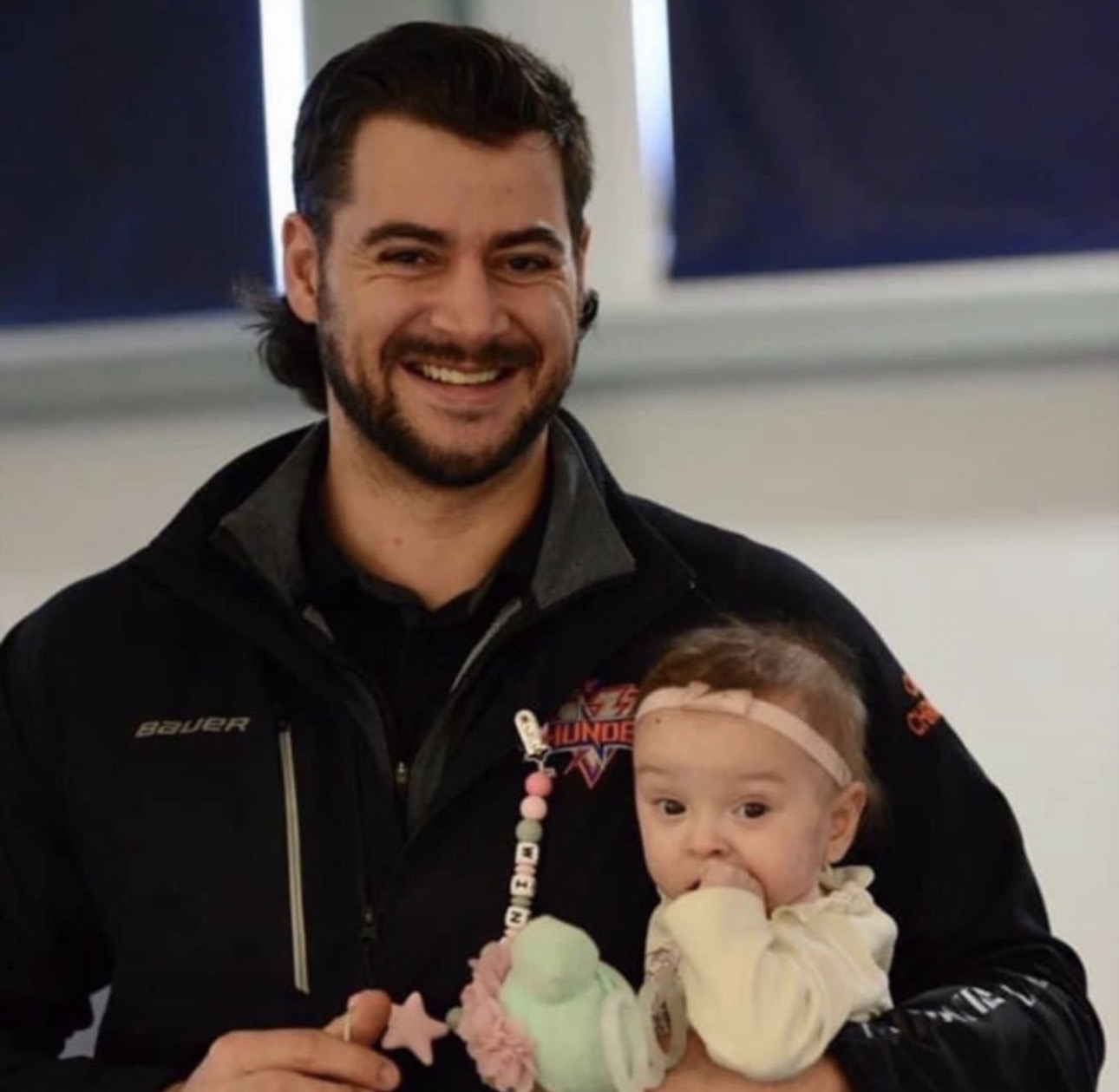 Bryce and his daughter